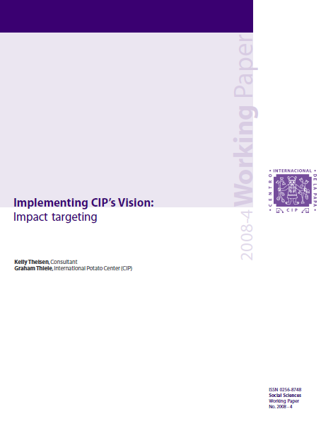 Implementing CIPâ€™s Vision: Impact targeting