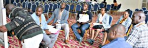 Seed systems CoP members discuss possible marketing strategies - Arusha 2016 (Credit C. Bukania)