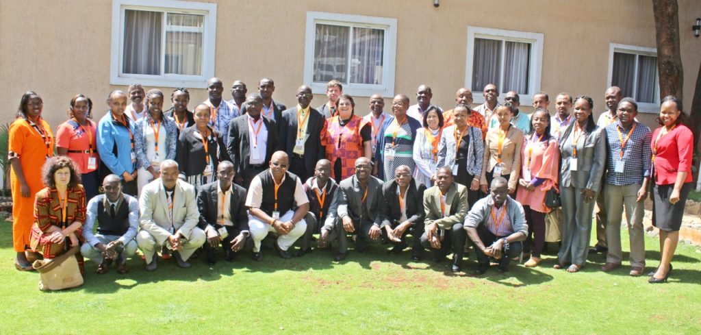 Group photograph of the participants who took part in the Seed Systems and Crop Management CoP meeting in December 2016
