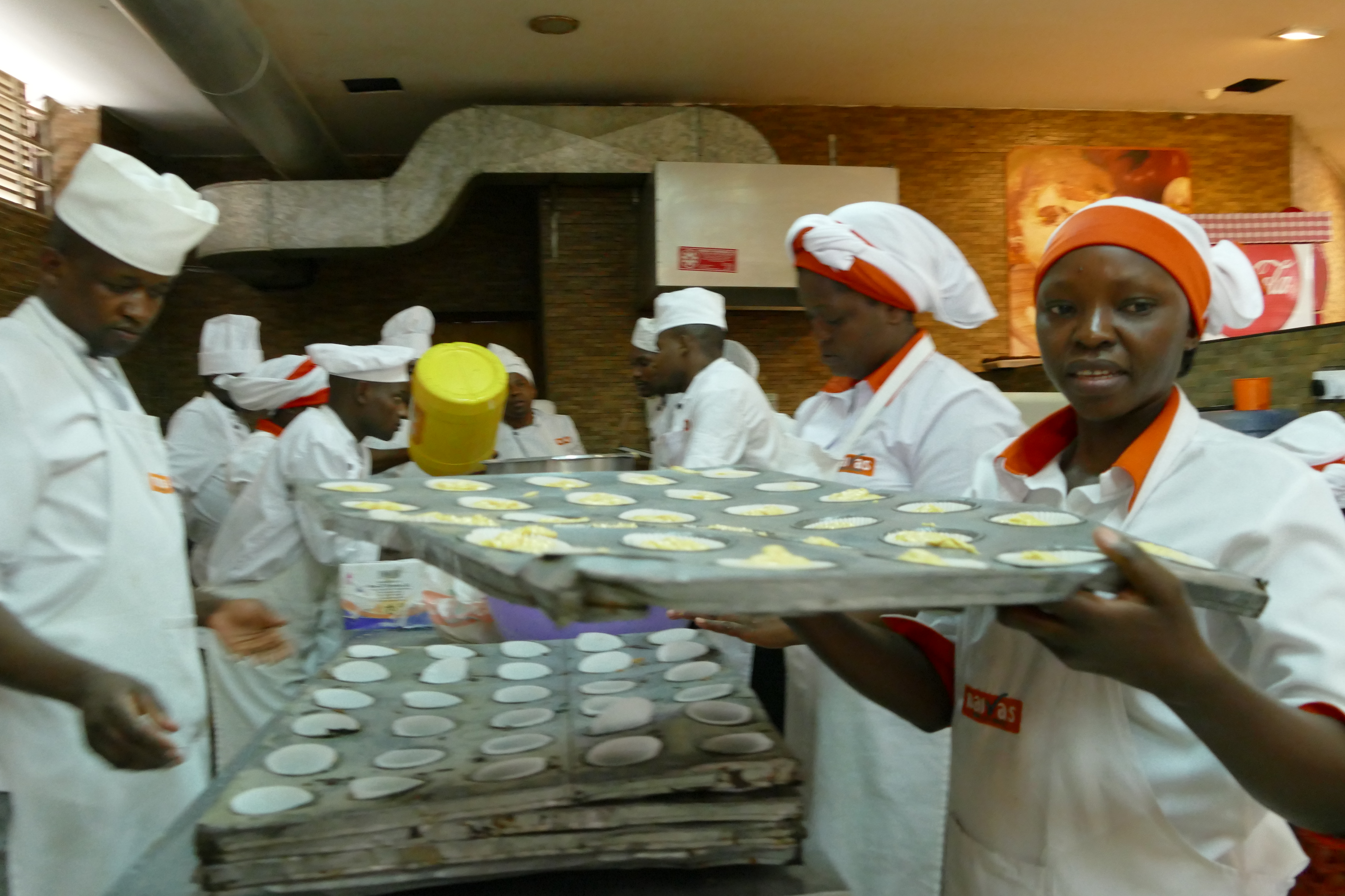 Bakers' training held at Naivas Supermarket in Kitengela (Photo: Christine Bukania/CIP-SSA