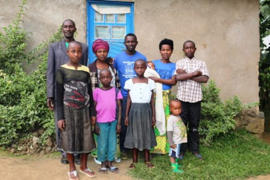Mr. Dusabimana and his family have benefited from OFSP in Cyanzarwe.